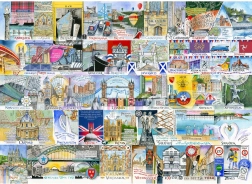 Puzzle Luces brillantes de la gran ciudad 1000 piezas GIBSONS