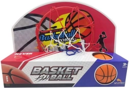 Canasta de baloncesto con pelota