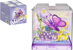 Mini kit de construcción KOCO Mariposa en caja transparente, 471 piezas