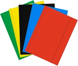 Carpeta para documentos A4 con goma elástica – monocolor