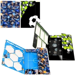Carpetas para cuadernos con goma elástica A4 fútbol - 1 pieza
