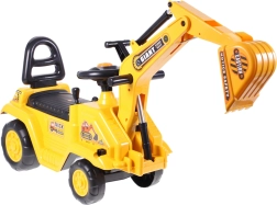 Correpasillos – excavadora con gran pala y orinal