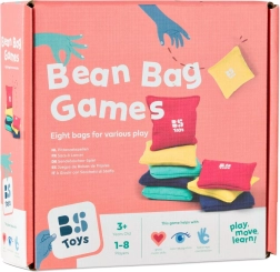 Juego de saquitos de tela con arena