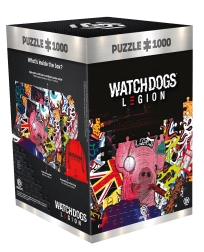 Puzzle Watch Dogs: Legion – máscara de cerdo de 1000 piezas