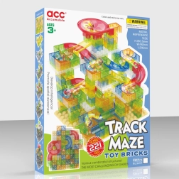 Mega pista de canicas 221 piezas