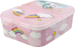 Stor multi box para merienda unicornio