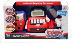 Caja registradora infantil a pilas con accesorios