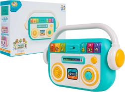 Radio infantil interactiva con luces y sonidos