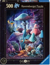 Puzzle luminiscente Ravensburger Setas mágicas 500 piezas