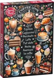 Cherry Pazzi Rompecabezas Hora del café de 1000 piezas