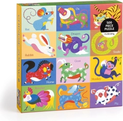 Puzle Zodiaco chino de 500 piezas