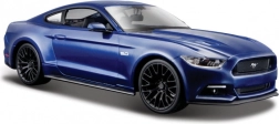 Modelo compuesto de coche Ford Mustang GT 2015 1:24 azul