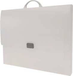 Maletín Opaline Frosty transparente para documentos de formato A3