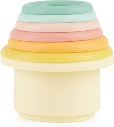 Vasos apilables de silicona Tropical Vibes de Bieco