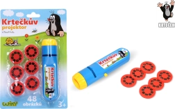 Proyector con imágenes del Topito