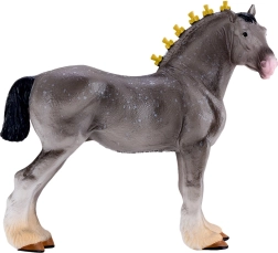 Figura Mojo de caballo Shire – tordo gris