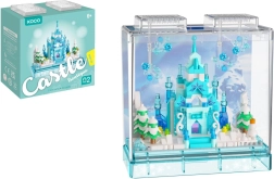 Mini kit de construcción KOCO castillo de invierno, 381 piezas