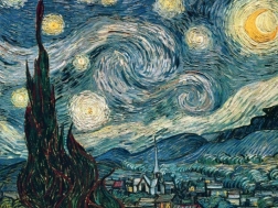 Puzzle Vincent van Gogh: Noche estrellada