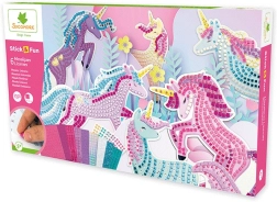 Stick & Fun XXL set creativo de mosaico – unicornios