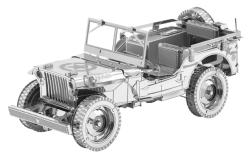 Rompecabezas 3D de metal Jeep Willys MB Overland ICONX