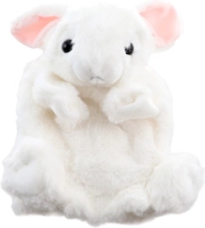 Títere de conejo de peluche eco-friendly