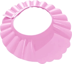 Visera de baño con ajuste – rosa