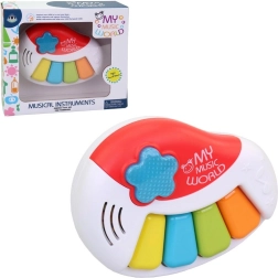 Piano electrónico a pilas