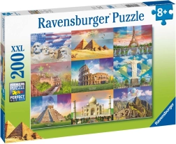 Puzle 2D de 200 piezas – edificios monumentales