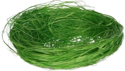 Nido decorativo verde 8 cm
