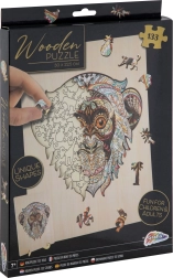 Puzzle de contorno de mono de 133 piezas