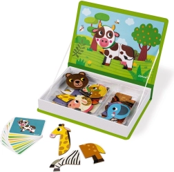 Janod Magnetibook Animales – libro magnético para niños