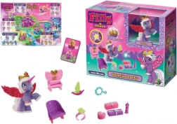Filly Stars set brillante – pony de peluche y accesorios