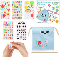 Woopie Art&Fun - Set creativo con bolso mágico y pegatinas decorativas