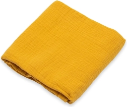 Manta de muselina New Baby mostaza