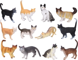 Figura de animal Gato 12 cm