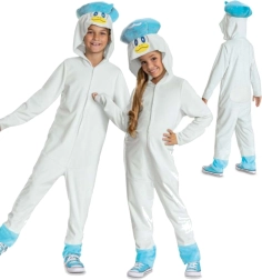 Disfraz infantil POKEMON Quaxly kigurumi con capucha 127–136 cm (7–8 años)