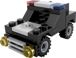 BLOXO coche de policía set de construcción compatible 31 piezas