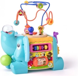 Elefante educativo: juguete motriz interactivo para niños 1+
