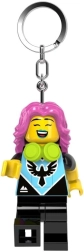 Llavero de minifigura LEGO de jugador de videojuegos con luz
