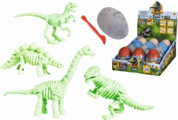 Huevo con esqueleto de dinosaurio para excavar - 1 unidad