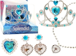 Corona y Joyas de Elsa inspiradas en Frozen