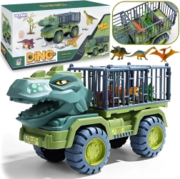 Transportador de dinosaurios T-Rex de Woopie con figuras