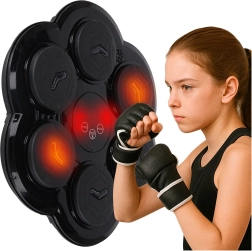Entrenador de boxeo de pared con LED, Bluetooth y USB