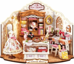 Rolife DIY miniatura de casa Elsa’s Tailoring – sastrería maqueta 3D de madera
