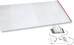 Funda universal para libros y cuadernos OXYBAG con tira adhesiva