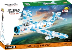 Maqueta del avión MIG-17 Fresco – colección histórica Vietnam War 1:32 (577 piezas)