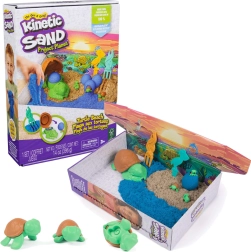 Kinetic Sand Project Planet Tortugas marinas – set ecológico para jugar