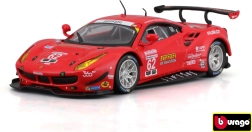 Modelo metálico de coche Bburago 1:43 FERRARI 488 GTE Racing (2017)