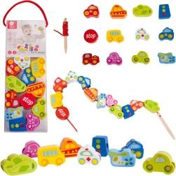 Classic World cuentas para ensartar transporte, 13 piezas
