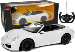 Coche RC Porsche 911 Carrera S Rastar 1:12 – Blanco